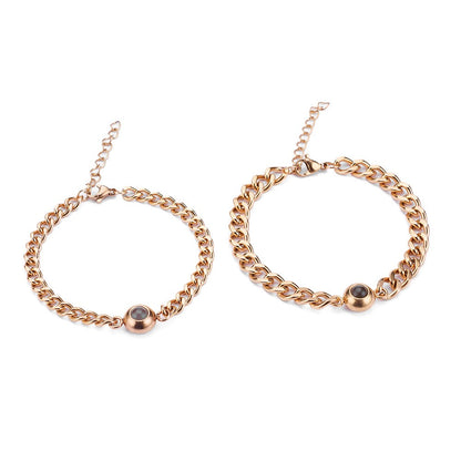 Pulseira de projeção de imagem personalizada