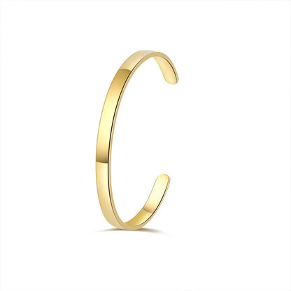 Bracciale bangle inciso personalizzato