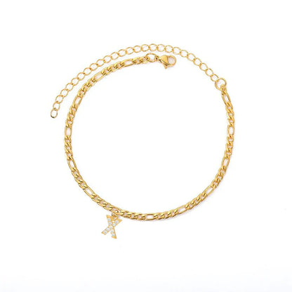 Bracelet with personalized initial – Custom elegance 