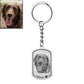 Hond silhouet medaillon sleutelhanger